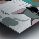 BadCatz Beach Bums 1C Metal print