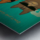 BadCatz Selfie 2 Metal print