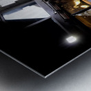 A Hard Rule at this Cafe Metal print