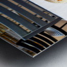 Cafe Chai Latte Still Life Impression metal