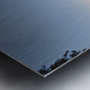 Autumn Skyline Firelight Metal print