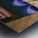 Travel & Human Connection Metal print