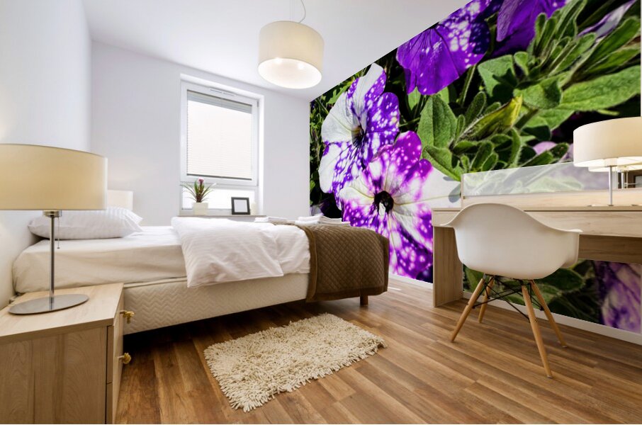 Starlight in Bloom Mural print