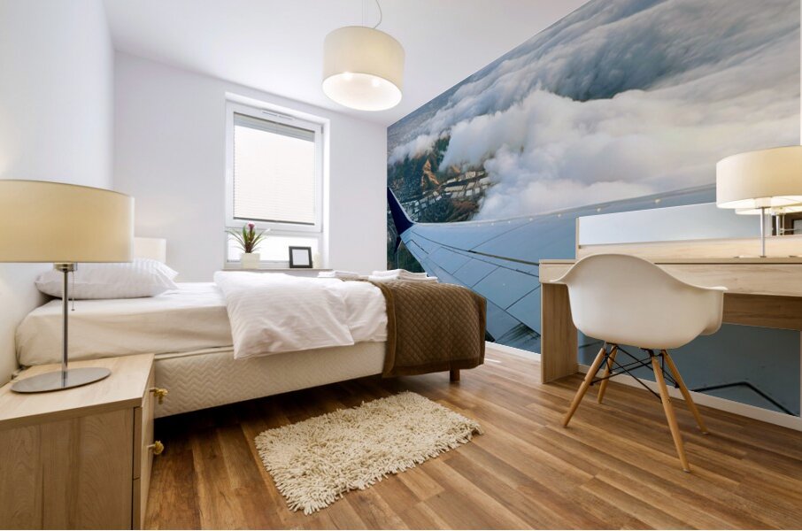 Cruise Altitude: Bay Area Geometry Mural print