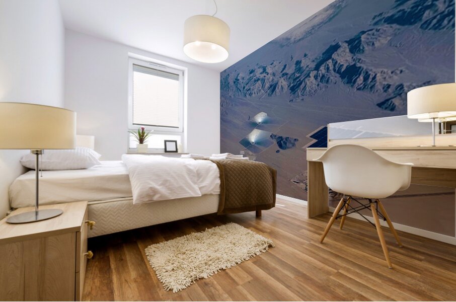 Mirrors of the Sun: Ivanpah’s Desert Prism Mural print