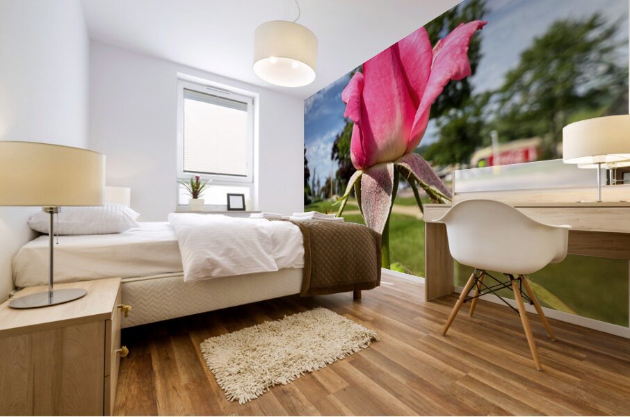 Unspoken Flame of the Garden’s Soul Mural print