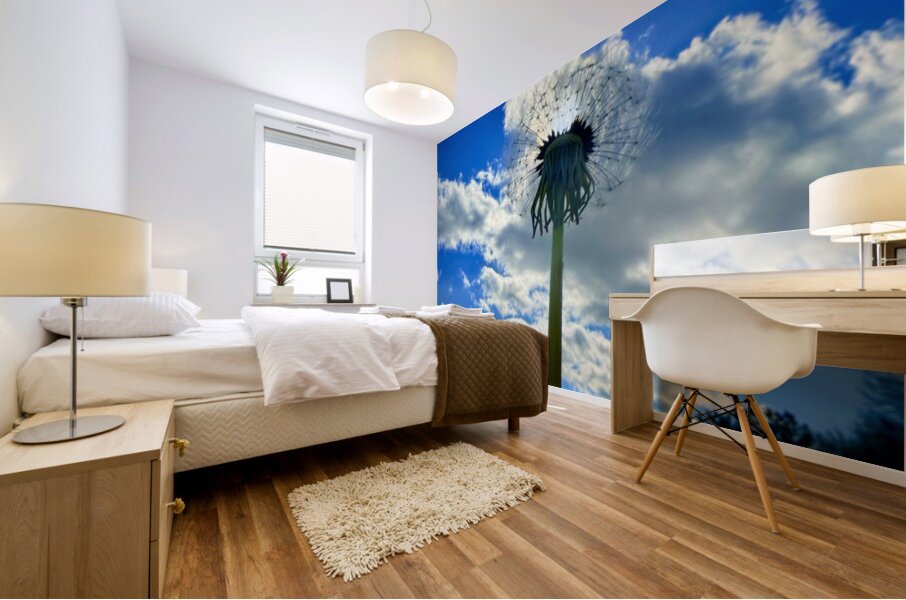 Simply Dandelion Mural print