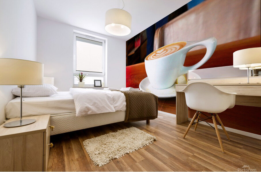 Cup of John Mural print