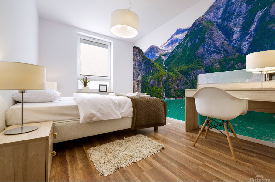 Majestic Mountains of Alaska 2 Mural print