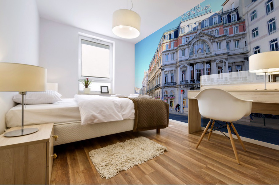 Hotel Avenida Mural print