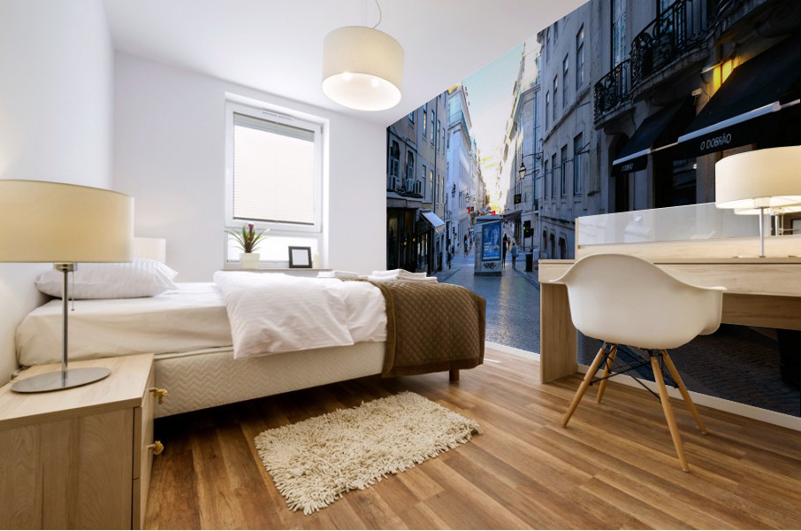 Streets of Lisbon 2 Mural print