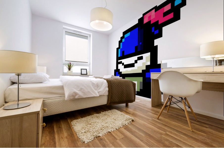 Baby Shark Ninja Shifu 2 Mural print