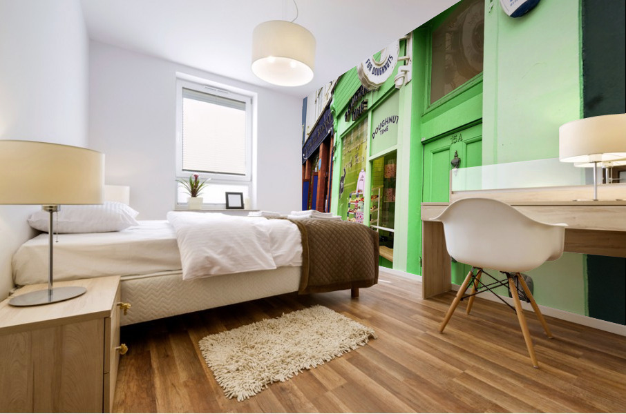 Always a Good Hole for Doughnuts Mural print