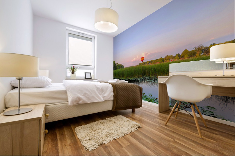 Radiant Drift Mural print