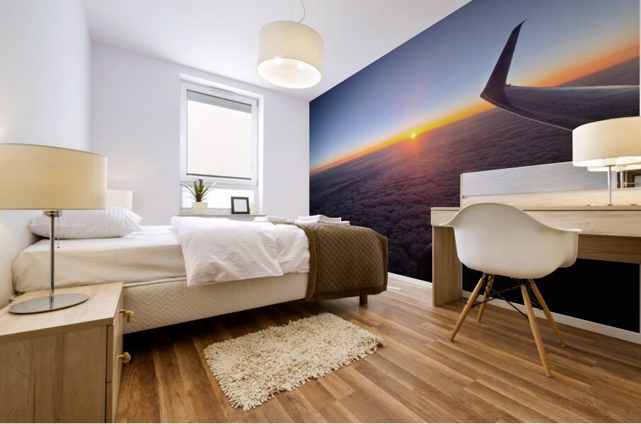 Sunset Ascent Mural print