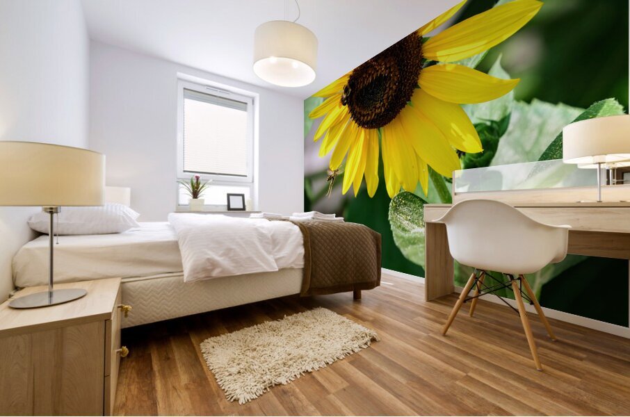 Dance of the Sunflower Spirits Impression murale