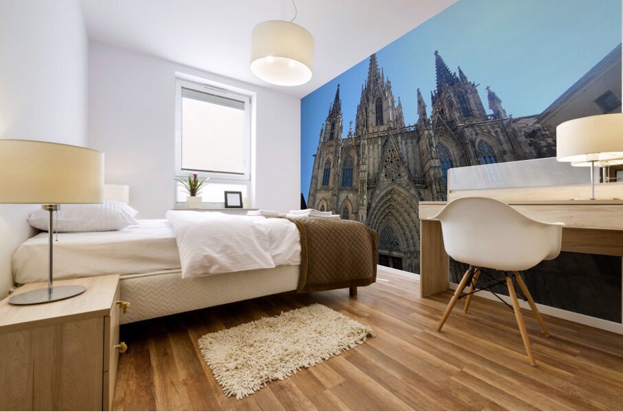 Barcelona Cathedral: Stone Hymns to the Sky Mural print