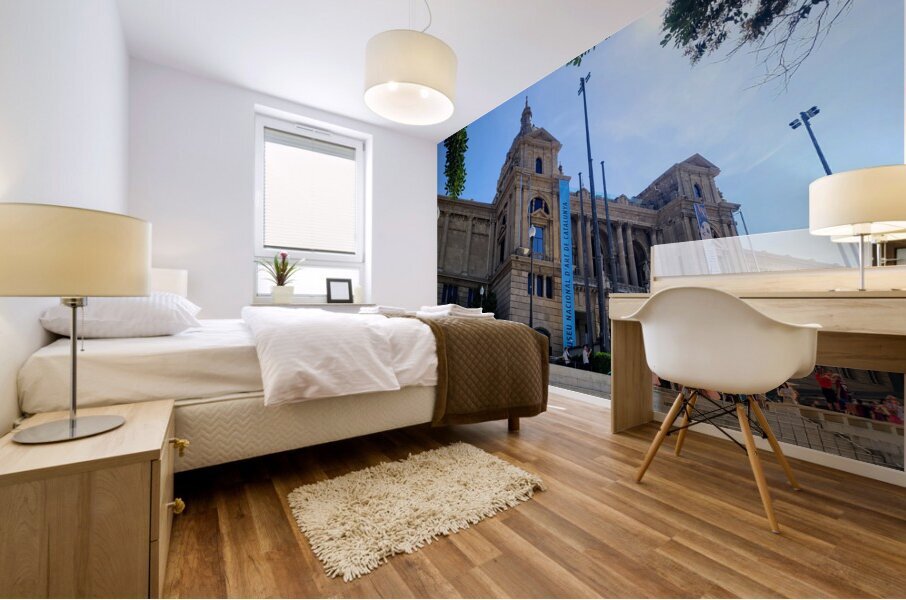 Stairway to Artistry – Barcelona’s Crown Jewel Impression murale