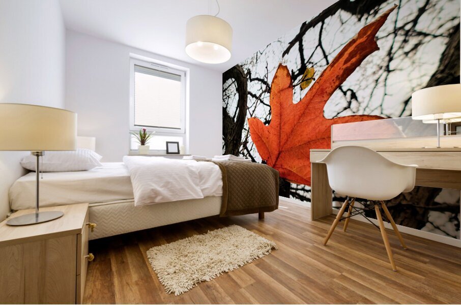 A Fallen Farewell: One Last Note Impression murale