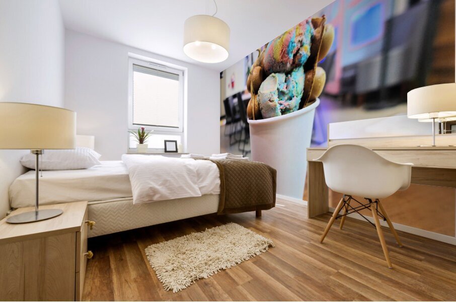 Sunday Sundae Dessert Impression murale