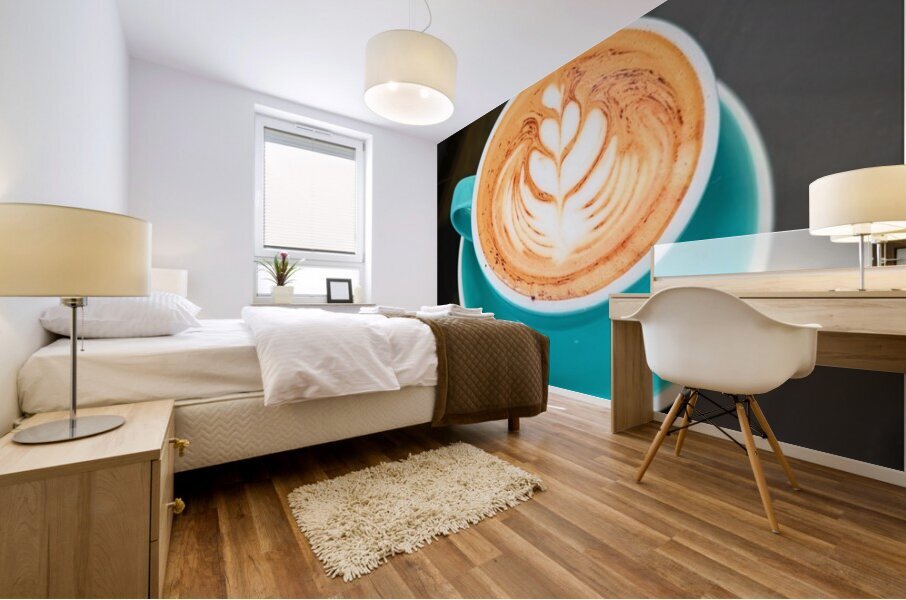 Latte Bloom April 2025 Coffee Meets Art 1B Impression murale