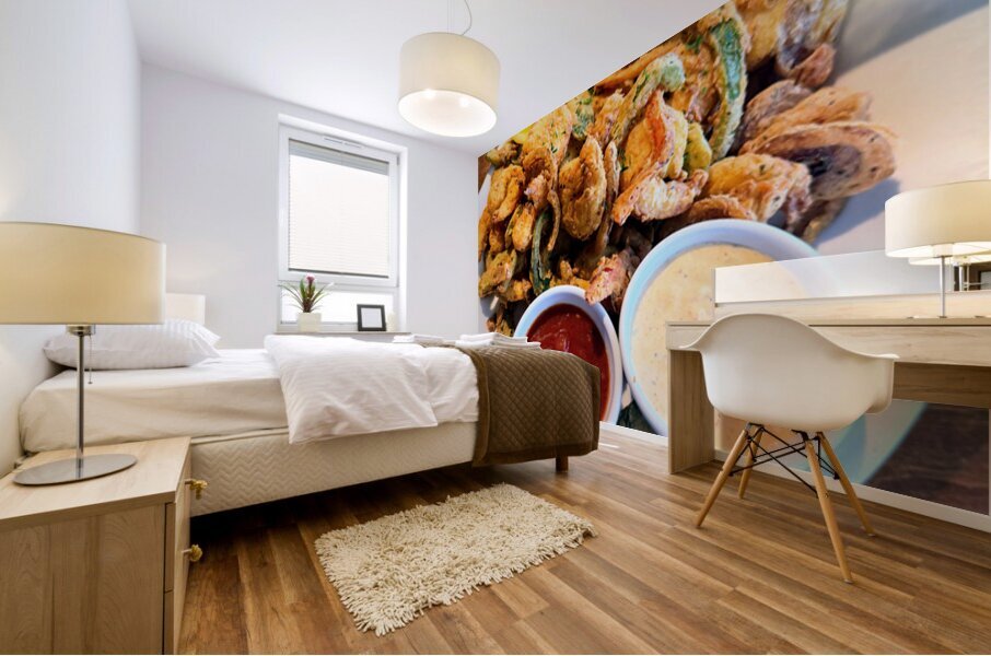 Crisp. Dip. Repeat Impression murale