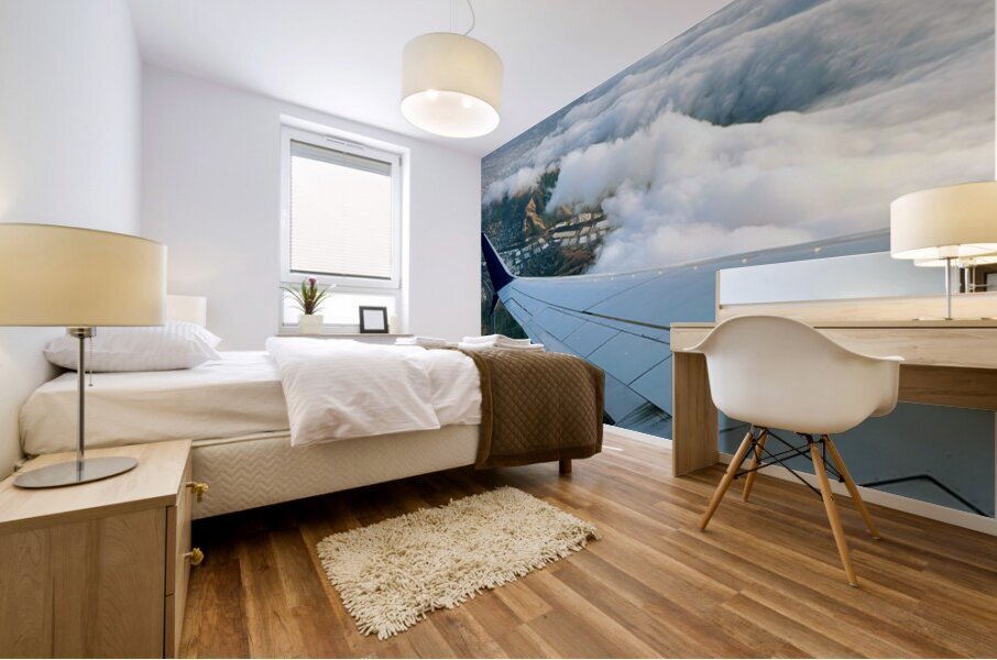 Cruise Altitude: Bay Area Geometry Mural print