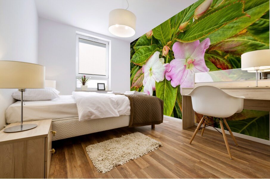 Floravox: The Soft-Spoken Twins Impression murale