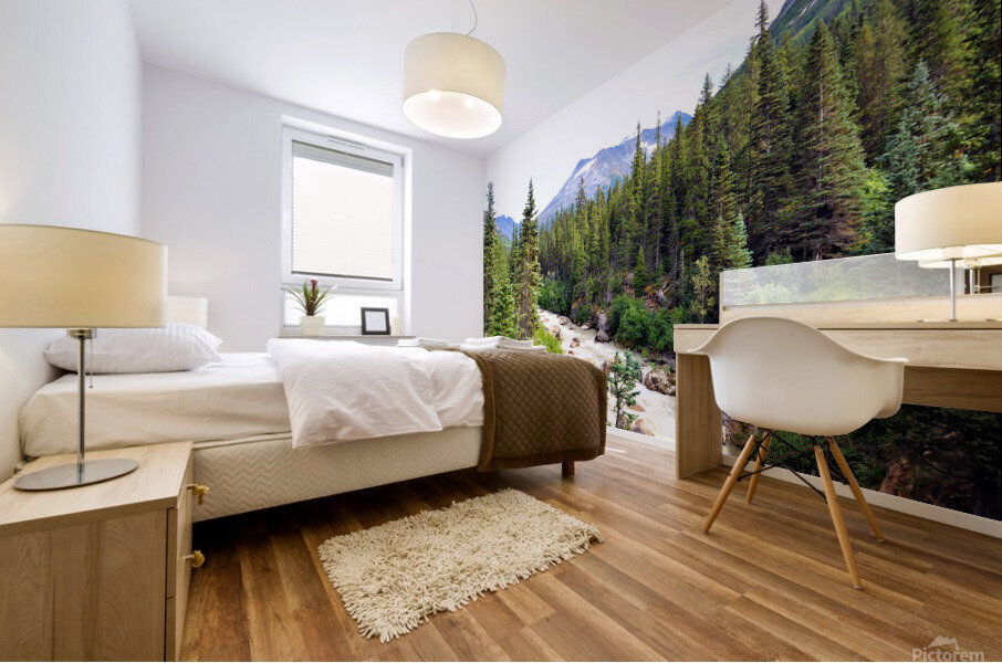 Majestic Mountains of Alaska 3C Impression murale