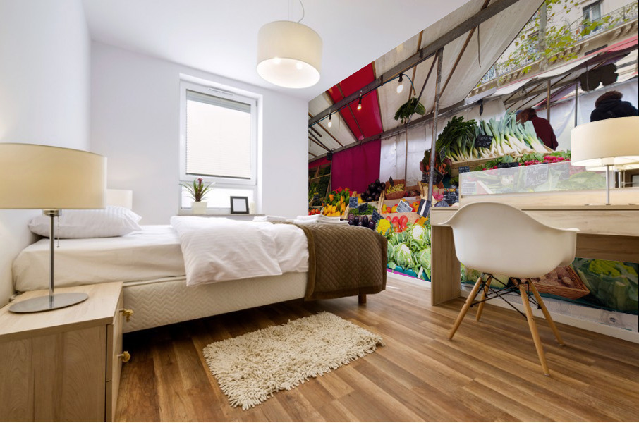 Farmers Market -- Vegetables Impression murale