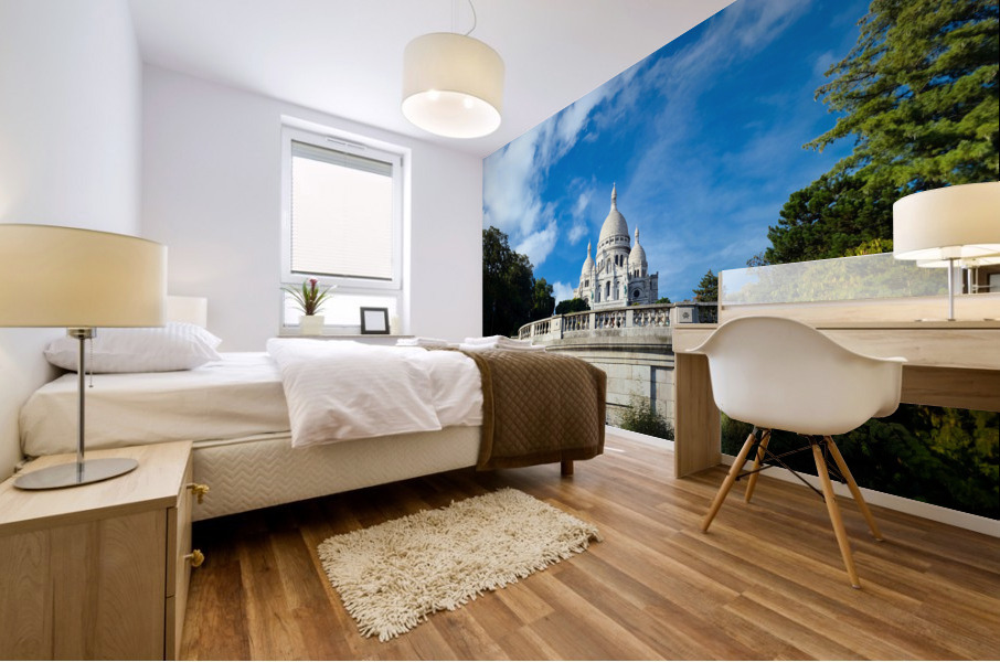 Sacred Heart of Montmartre -- Sacre-Cour Mural print