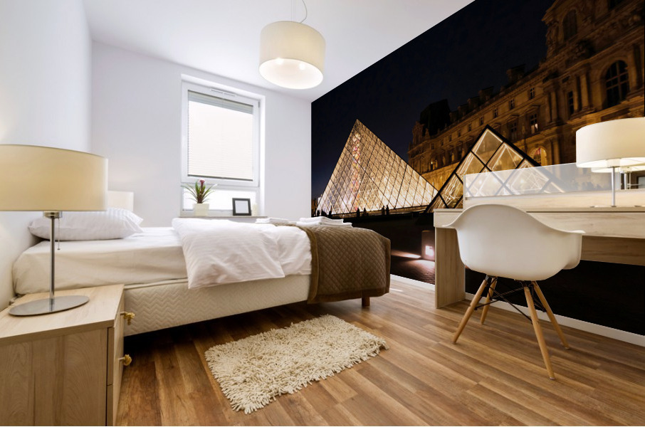 Evening Louvre 2 Impression murale