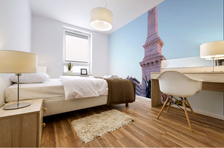 Walking through Lisbon 2C Mural print