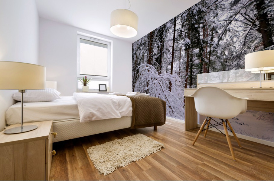 Bowing to Winter 2 Impression murale