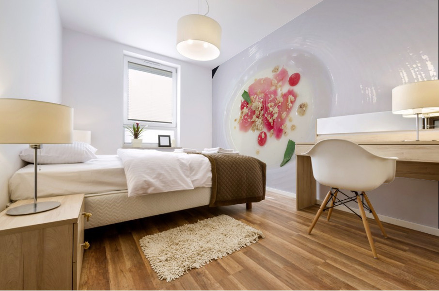 Poached Rhubarb Impression murale