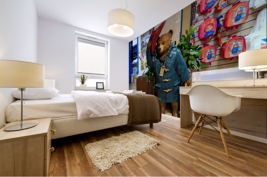 Paddington Bear Statue Impression murale