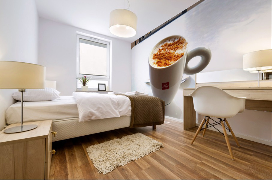 Cafe Chai Latte Still Life Impression murale