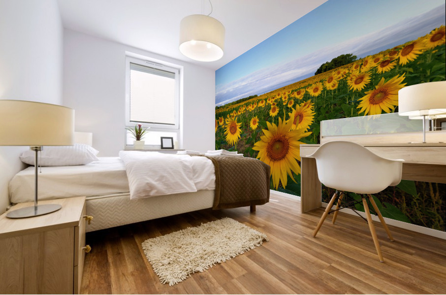 The Heart of Summer  Mural print