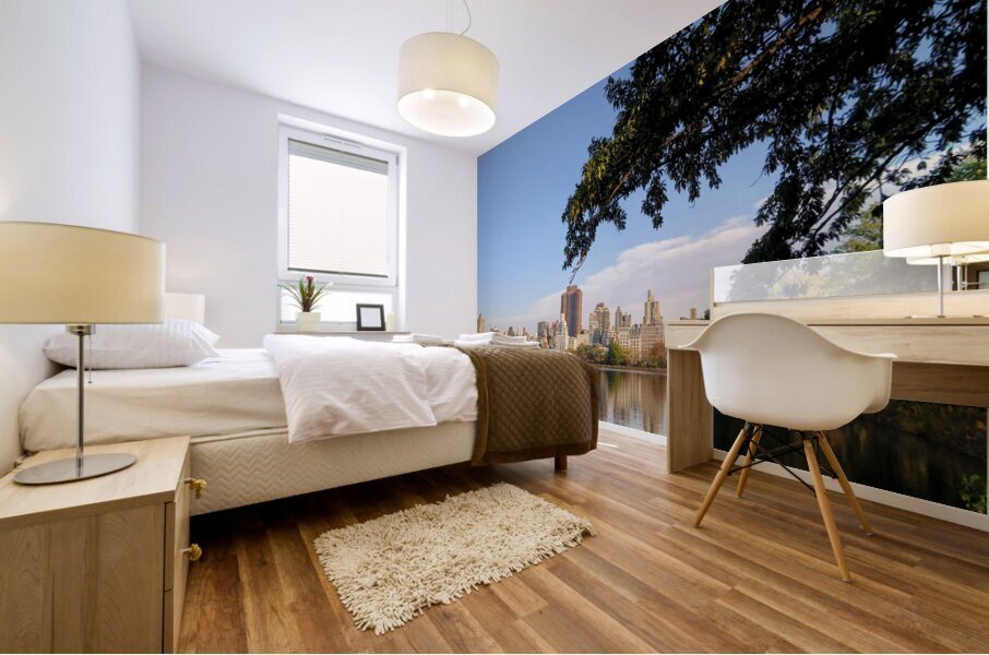 Framed Reflections – Central Park Mural print