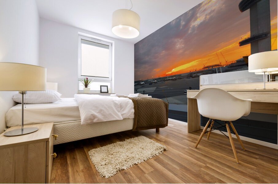  Runway Horizon Mural print