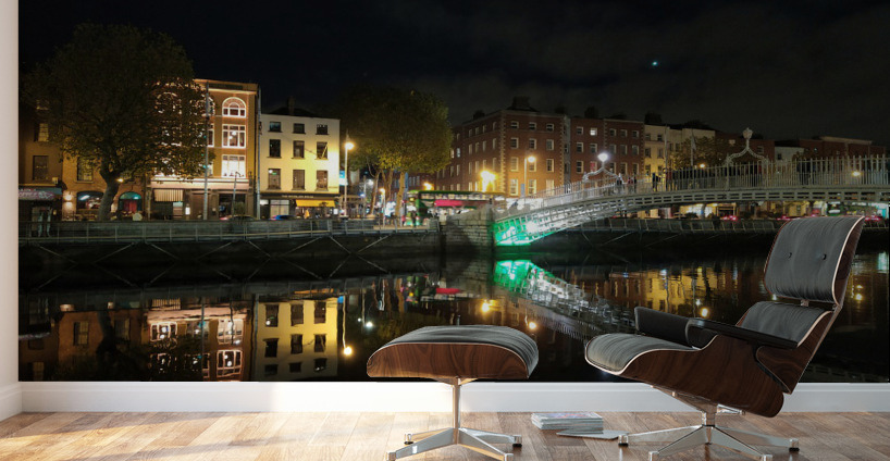 Dublin Dreams along River Quay 1 Wall Murals