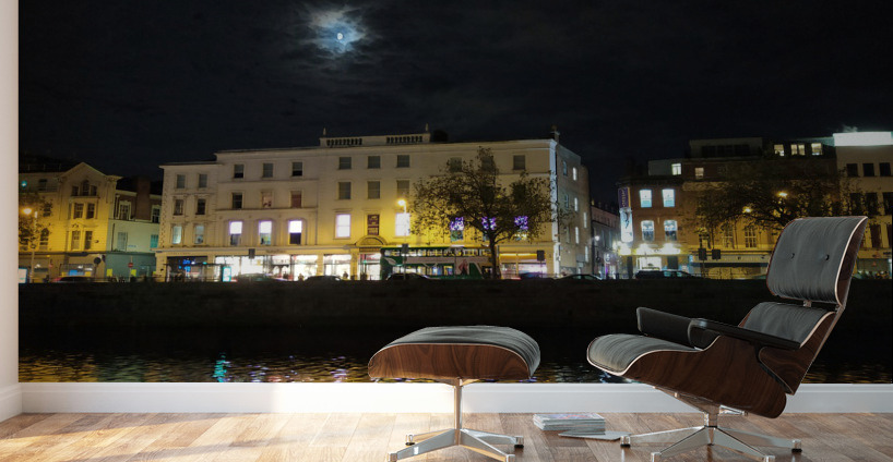 Dublin Dreams along River Quay 2 Wall Murals