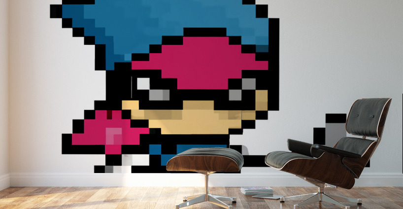 Baby Shark Ninja Miko Wall Murals
