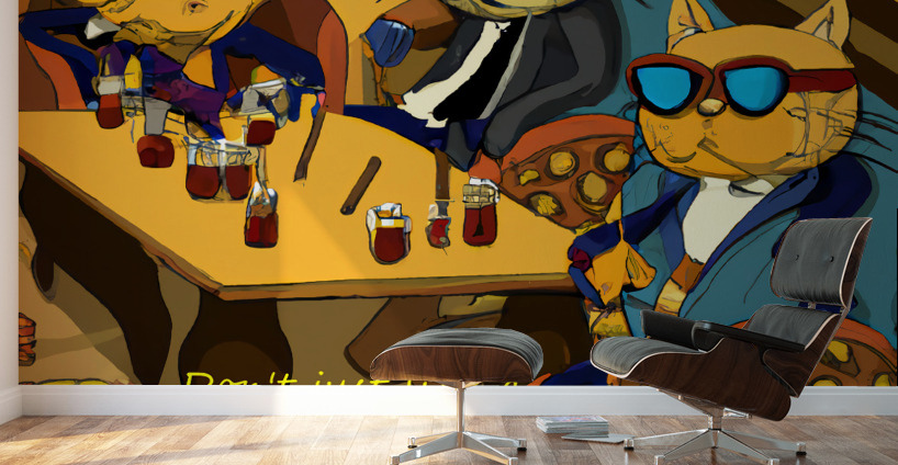 BadCatz High Life Wall Murals