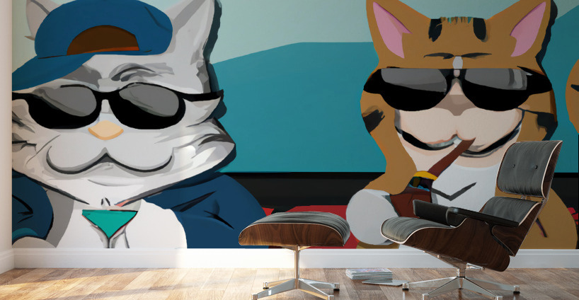 BadCatz Fat Cat Influence Wall Murals