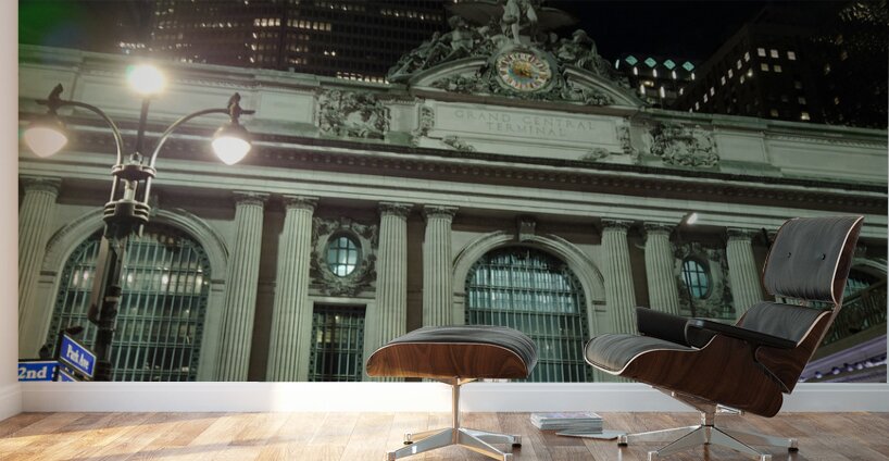 Facade of Grand Central – Street Perspective Wall Murals