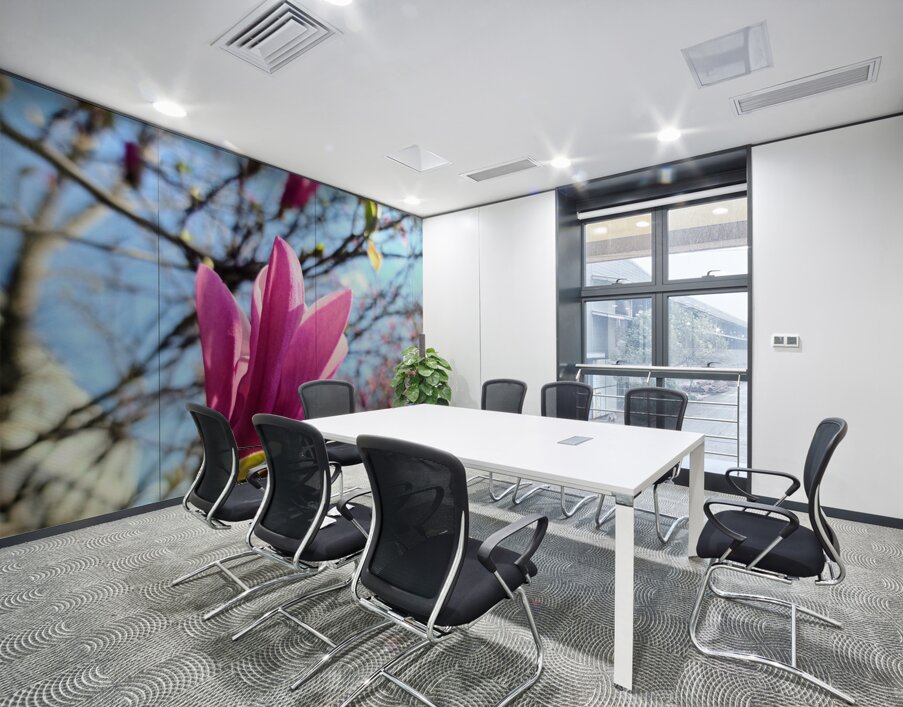 Magnolia Spring Bloom with Buds Wall Printing