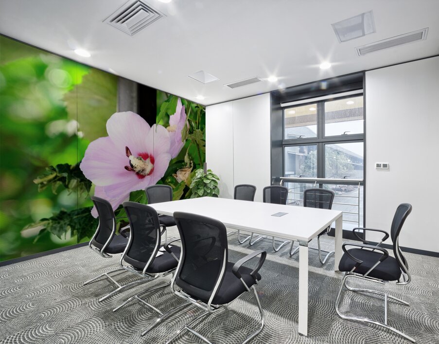 Bee Drowning in Pollen  Wall Printing