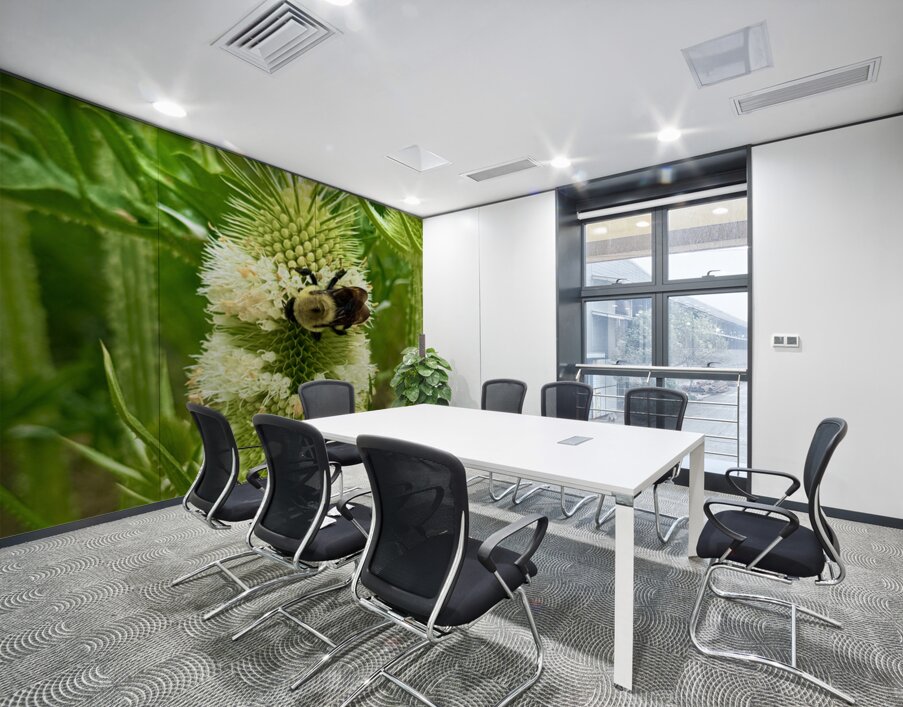 Teasel Crownwork Wall Printing