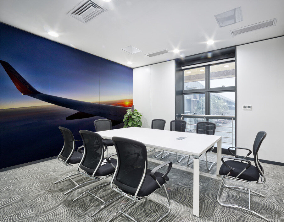 Flying into the Sunset Wall Printing